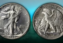 1942 Proof Walking Liberty Half Dollar. Image: Stack's Bowers/ CoinWeek.