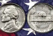 1944-P Jefferson nickel. Image: CoinWeek / Heritage Auctions.