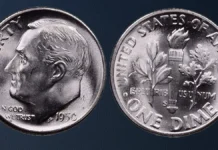 NGC Conservation: Passive Versus Direct Residues 1950-S Roosevelt Dime After conservation. Image: NGC / CoinWeek.