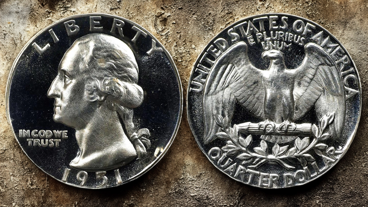 1951 Washington Quarter Proof. Image: Stack's Bowers / CoinWeek.