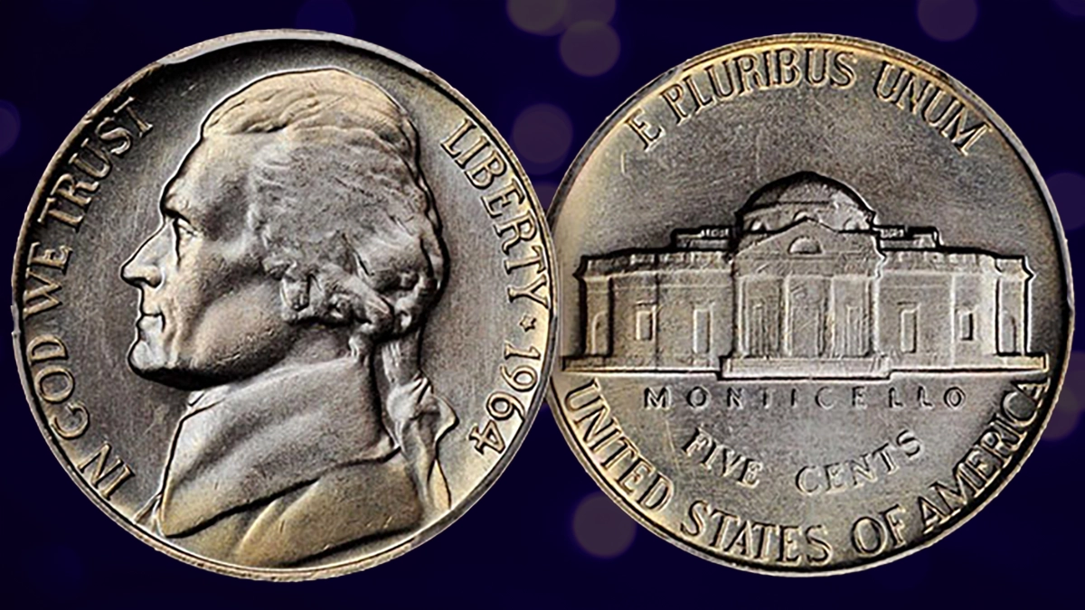 1964 nickel. Image: CoinWeek.