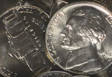 1975-D Jefferson nickel. Image: CoinWeek.