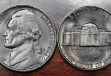 1982-P Jefferson Nickel. Image: CoinWeek.