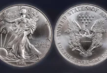 1998 American Silver Eagle : A Collector’s Guide 1998 American Silver Eagle. Image: Stack's Bowers / CoinWeek.