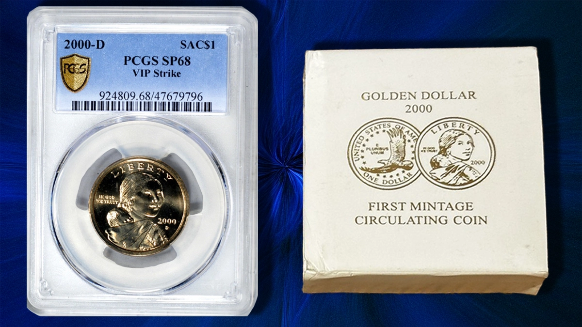 2000-D Specimen Strike Sacagawea Dollar. Image: Rick Snow / Eagle Eye Rare Coins / CoinWeek.