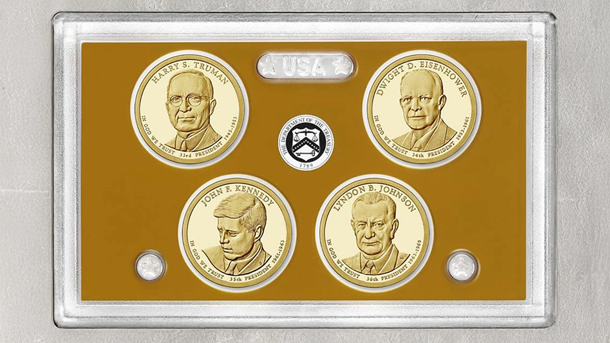 2015 Presidential Dollar Proof Set. Image: CoinWeek.