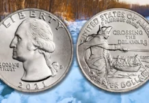 2021-D Washington Crossing the Delaware Quarter. Image: CoinWeek.