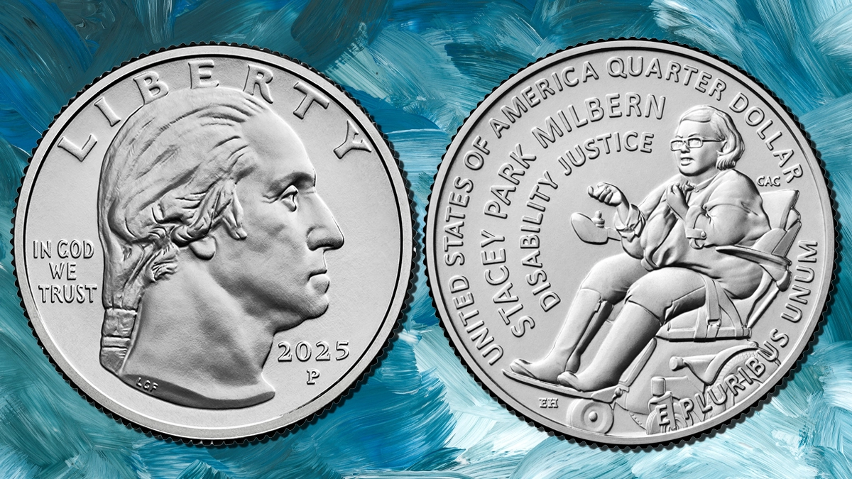 2025-P Stacey Park Milbern American Women Quarter. Image: United States Mint/CoinWeek.