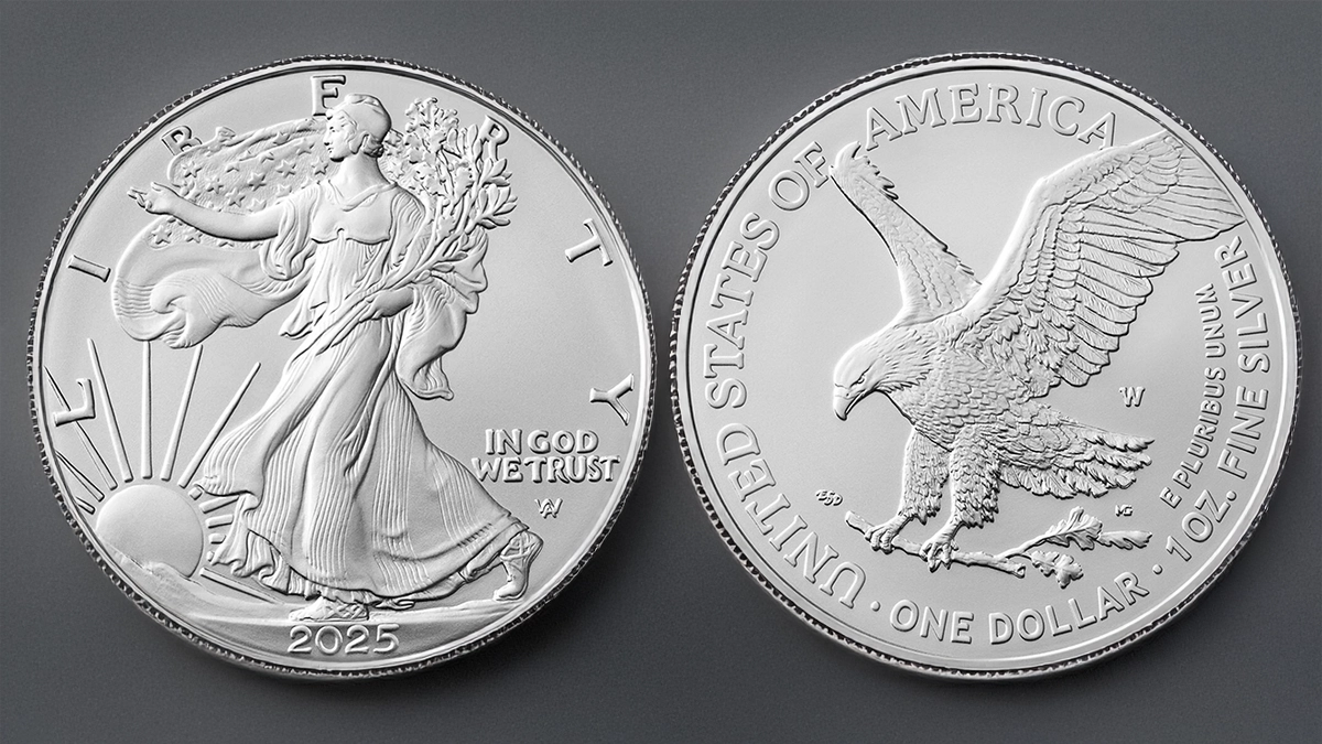 2025 American Eagle One Ounce Silver Uncirculated Coin. Image: United States Mint / CoinWeek.