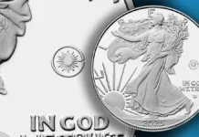 2025-W Laser Engraved American Silver Eagle. Image: United States Mint / CoinWeek.