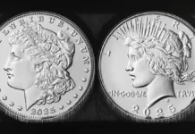 2025 Morgan and Peace Dollars. Image: United States Mint / CoinWeek.