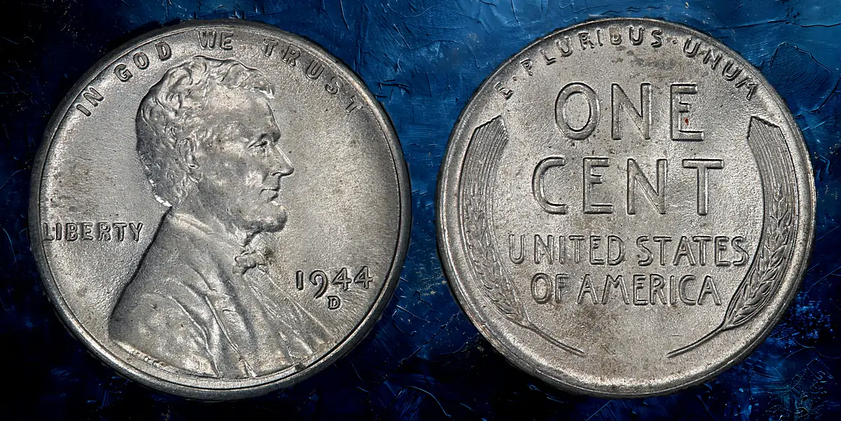 1944-D 1C On Steel Planchet PCGS-63