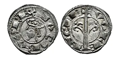 Coins of Medieval Spain - Aragon. Jaime I (1213-1276). Dinero. Valencia. (Cru C.G-2129). (Cru V.S-316). Bi. 0,84g. - Tauler & Fau > Auction 150 - 28 October 2024