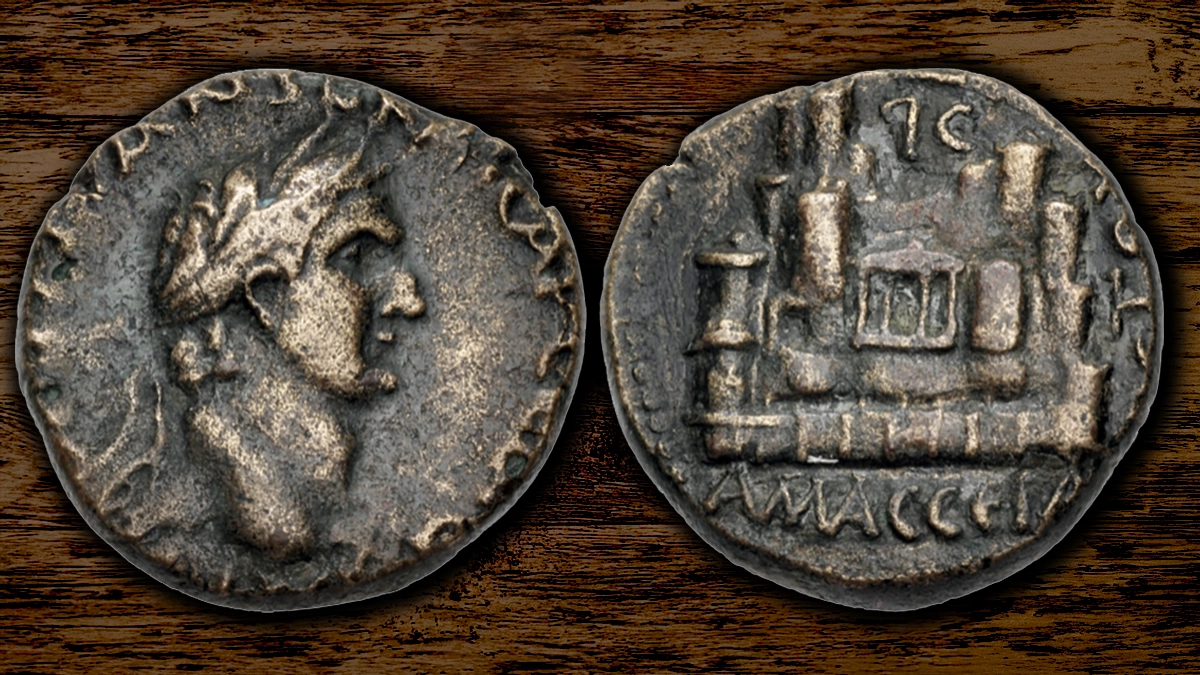 PONTUS, Amasia. Domitian. AD 81-96. Æ (20mm, 6.22 g). 92/3 CE. Image: CNG / CoinWeek.