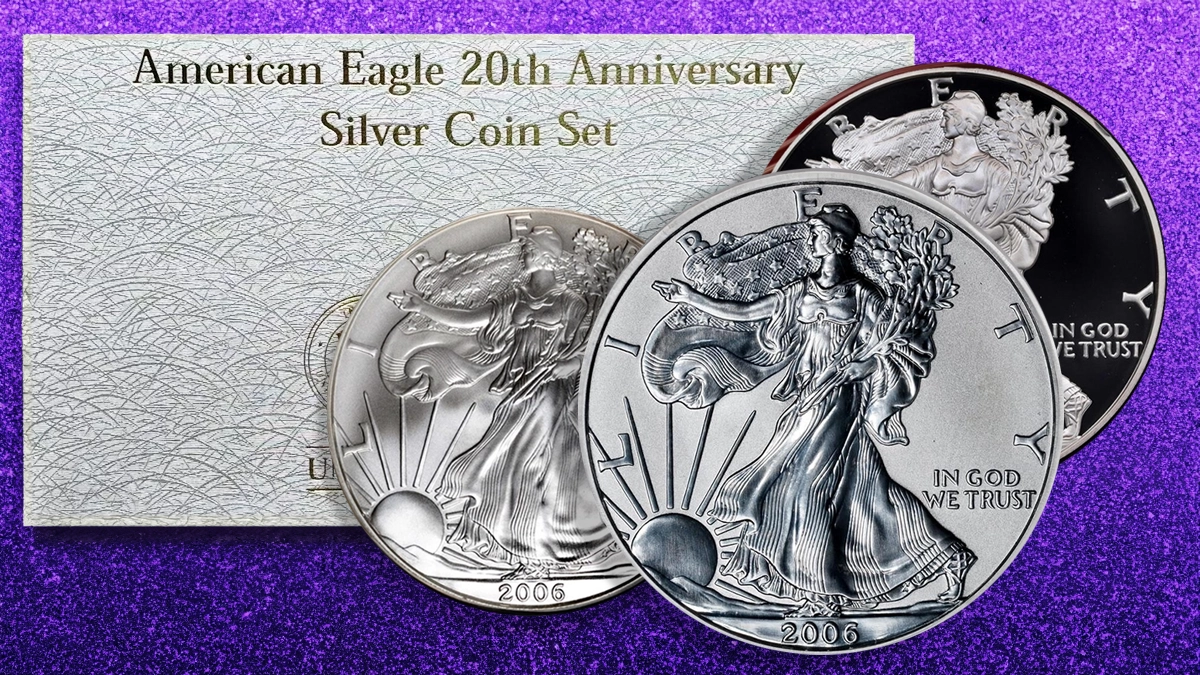 American Silver Eagle 20th Anniversary Set. Image: CoinWeek.