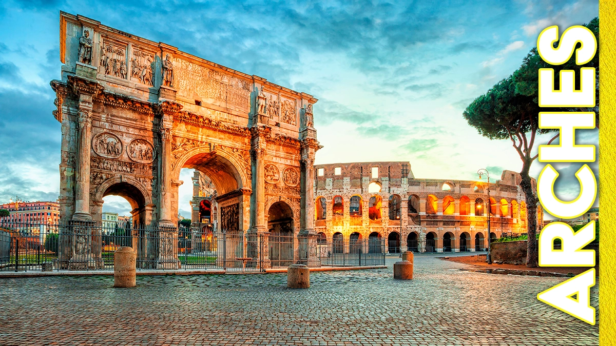 Arches on Ancient Coins. Image: Adobe Stock / CoinWeek.