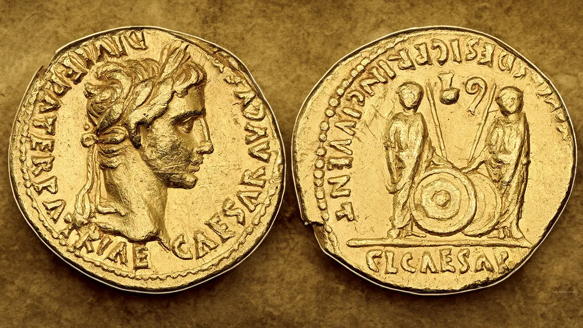 Augustus Aureus. Image: Heritage Auctions / CoinWeek.