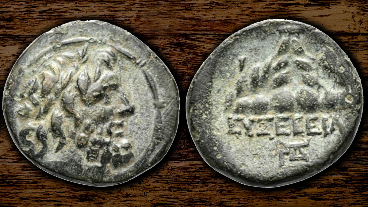 Bronze, Eusebeia, ca. 36 BC - AD 17. Image: Bertolami Fine Arts / CoinWeek.