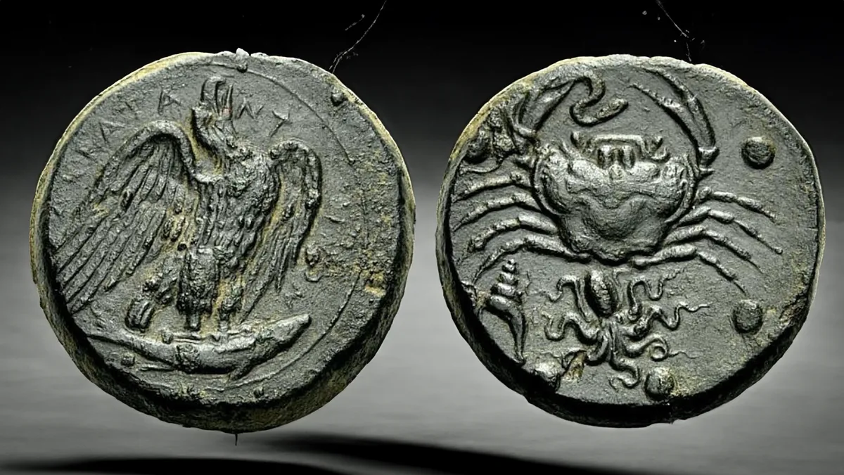 Bronze Hemilitron c. 410-406, 20.09 g. Image: Numismatica Ars Classica / CoinWeek.