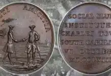 Stack’s Bowers Offers Rare Colonial Coins From Martin Collection Classic 1763 Charles Town Social Club Medal Rarity