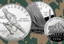 Top 10 Military Figures on US Coins Coins representing everyday soldiers.