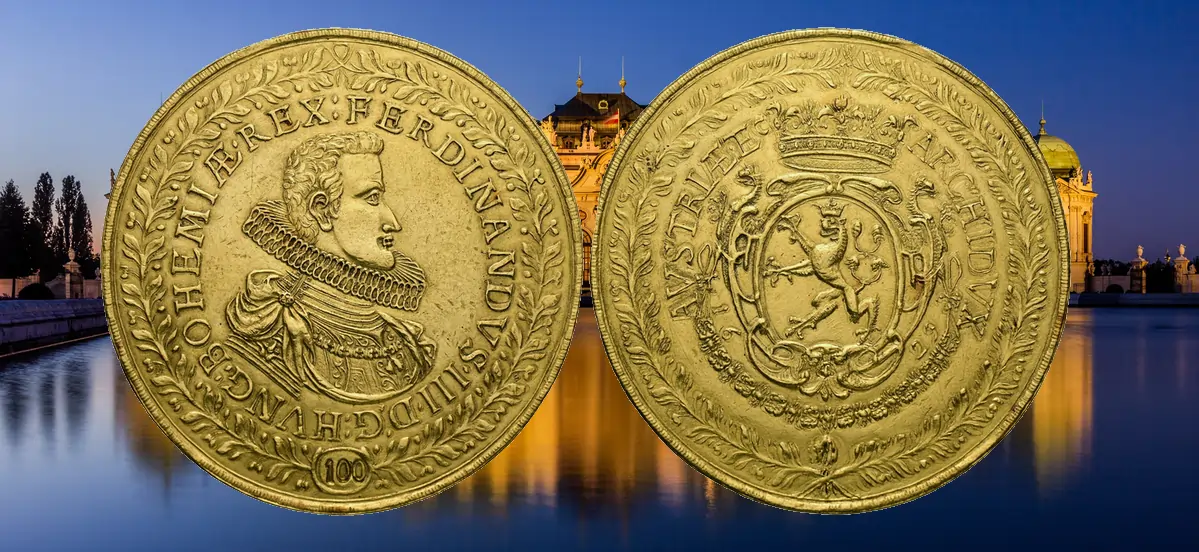 Ferdinand III of Habsburg - 100 ducat ‘gold giant’ coin