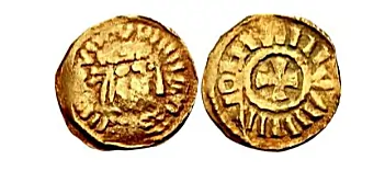 CAROLINGIANS. Louis 'le Pieux' (the Pious). As Emperor Louis I, 814-840. gold Solidus