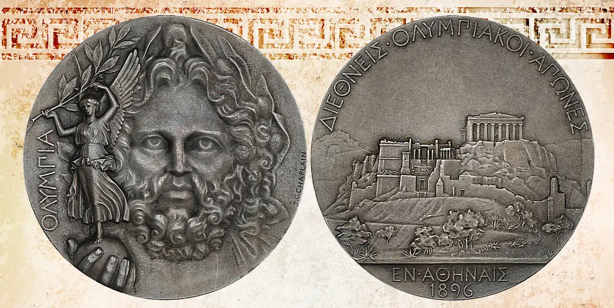 World’s First Olympic Medal Heads to Auction at Bruun Rasmussen