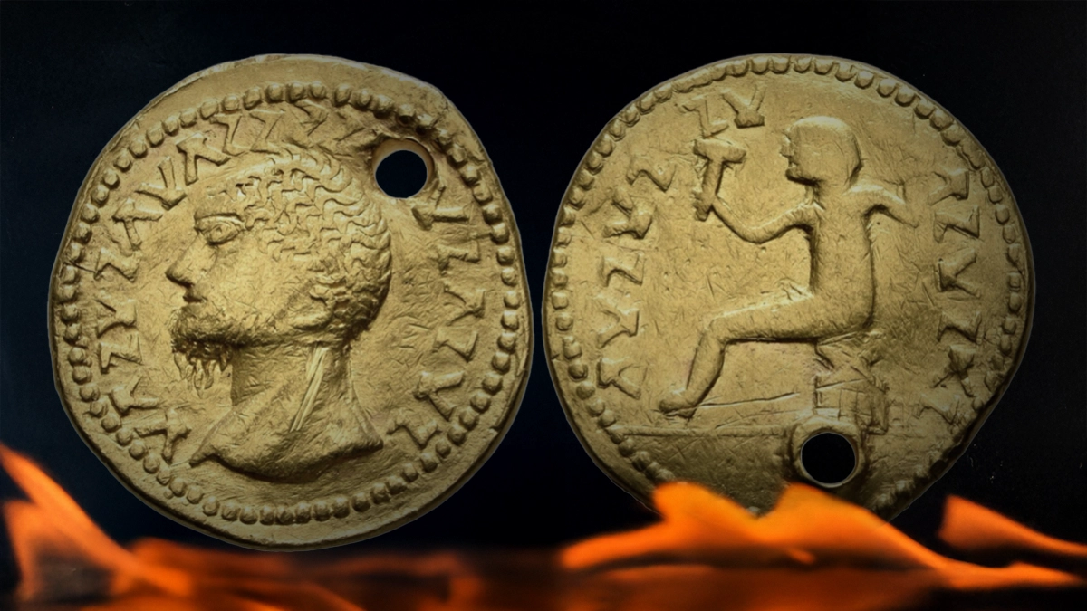 GERMANIC TRIBES, Late 3rd-early 4th centuries. Gold "aureus". Image: Leu Numismatik / CoinWeek.