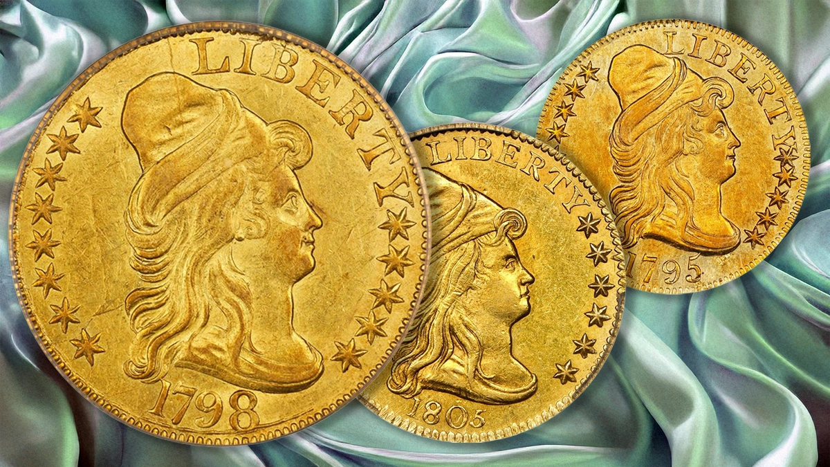 Gold Half Eagles from the Chicago Collection. Image: Stack's Bowers / CoinWeek.