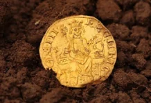 Henry the Eigth gold penny. Image: Spink & Son.