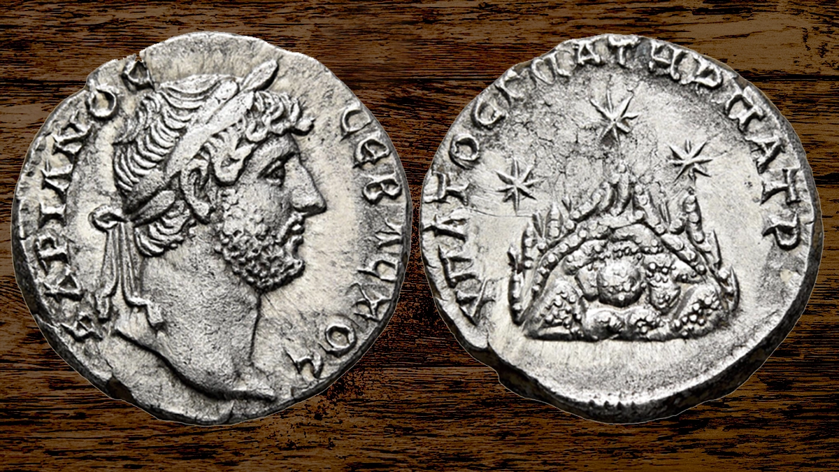 Caesaraea-Eusebia. Hadrian, Didrachm ( 20 mm, 6.53 g), 128-138 CE. Image: Leu Numismatik AG / CoinWeek.