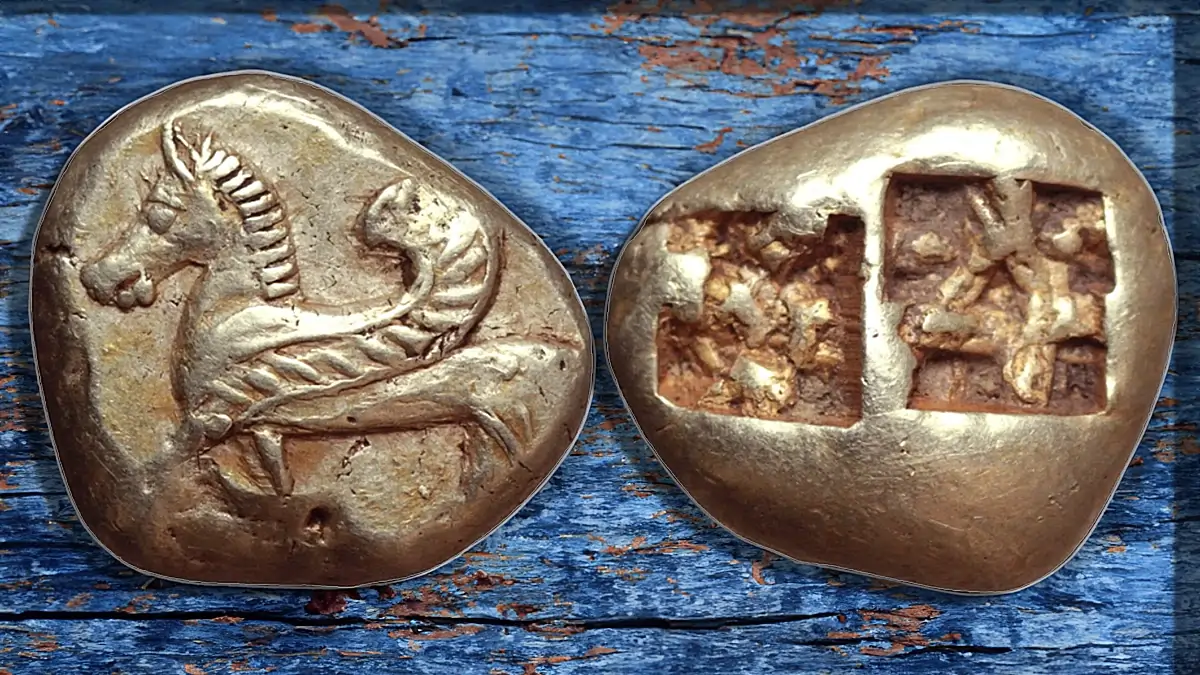 Ionia, uncertain mint EL Trite. Circa 620-550 BCE. Image: Roma Numismatics.