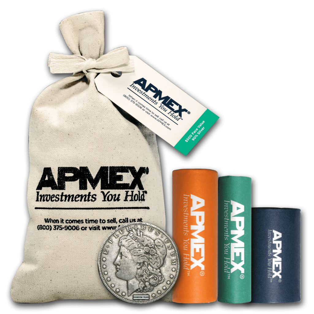 Apmex 90% Silver Coins - $50 Face Value Bag