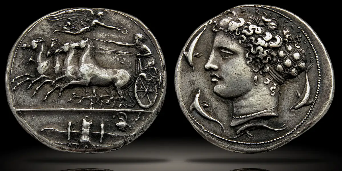 The dekadrachms of Kimon are celebrated as some of the most exquisite and powerful Greek coins