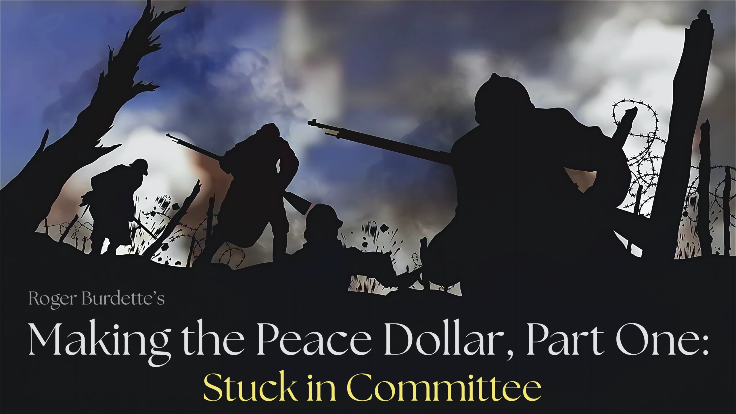 Making the Peace Dollar, Part 1.