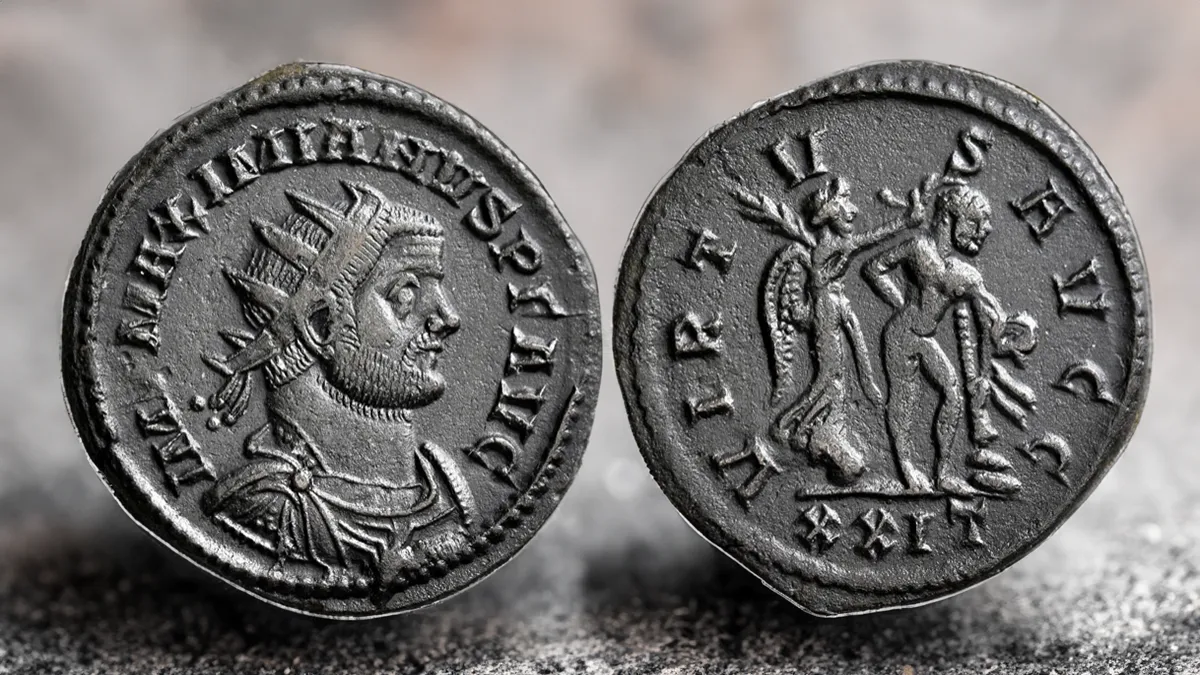 Maximianus, first reign, 286-305. Antoninianus (Bronze, 22 mm, 4.19 g, 5 h), Ticinum, 294. Image: Leu Numismatik AG/CoinWeek.