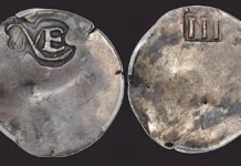 Second Known New England Threepence Consigned to Stack’s Bowers Auction NE Threepence. Image: Stack's Bowers.