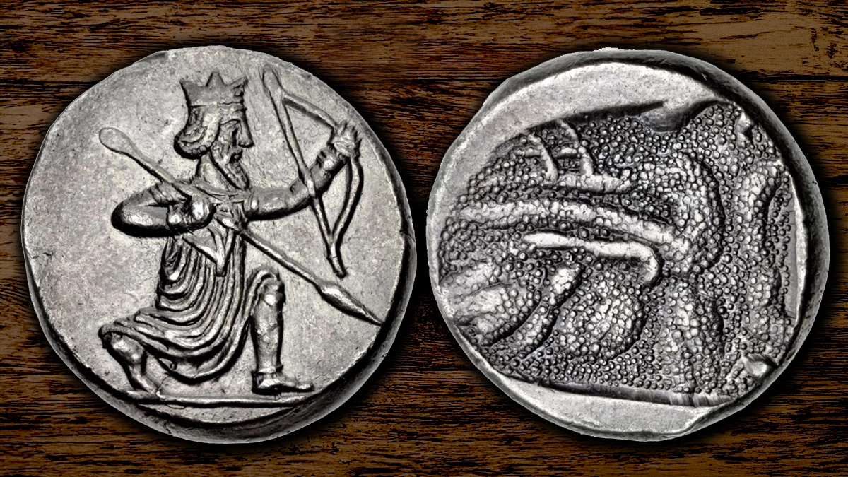 PERSIA, Achaemenid Empire. 350-333 BCE. Tetradrachm (24mm, 15.29 g). Image: CNG / CoinWeek.