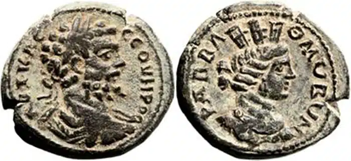 Rabbathmoba bronze of Septimius Severus. Image: Heritage Auctions.