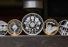 First Coins of 2025 Revealed by the Royal Mint. Image: Royal Mint.