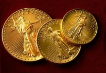 Saint Gaudens Design American Gold Eagles