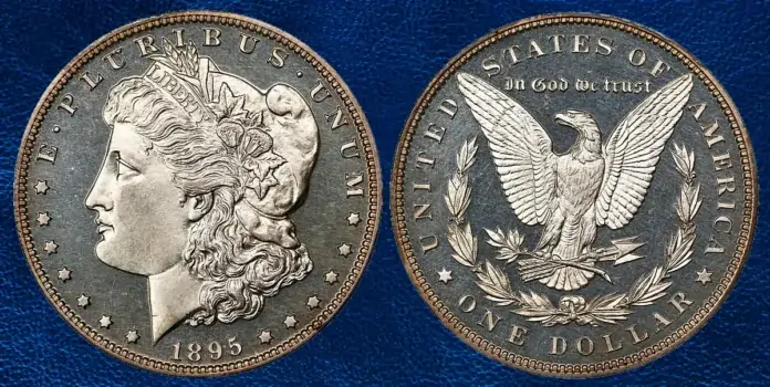 Photo by Stack's Bowers - 1895 Morgan Proof Dollar (Philadelphia)