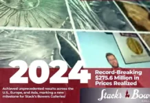 Stack’s Bowers Galleries Announces Record Year in 2024 Image: Stack's Bowers.