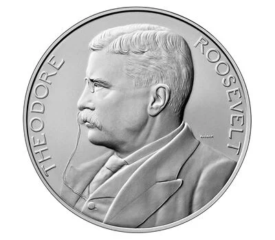 Teddy Roosevelt Presidential Silver Medal