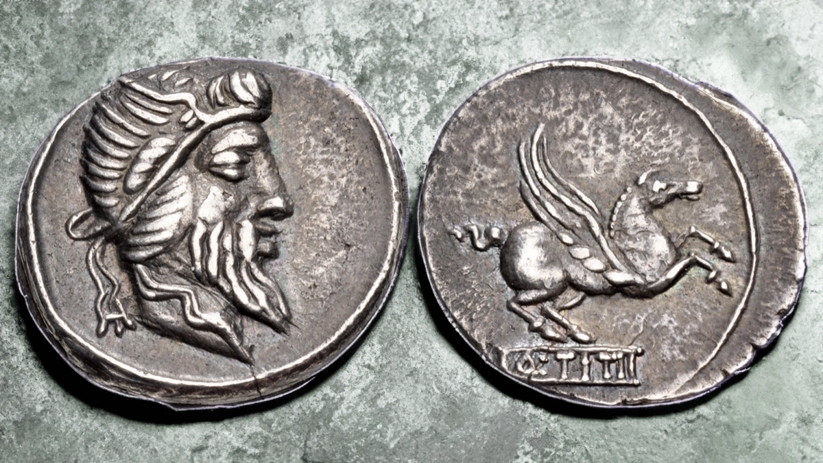 Q. Titus AR Denarius. Image: CNG / CoinWeek.