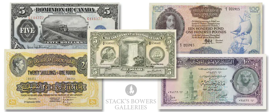 Virginia Judge’s Collection of World Paper Money Pt. 1 Now at Stack's Bowers Galleries