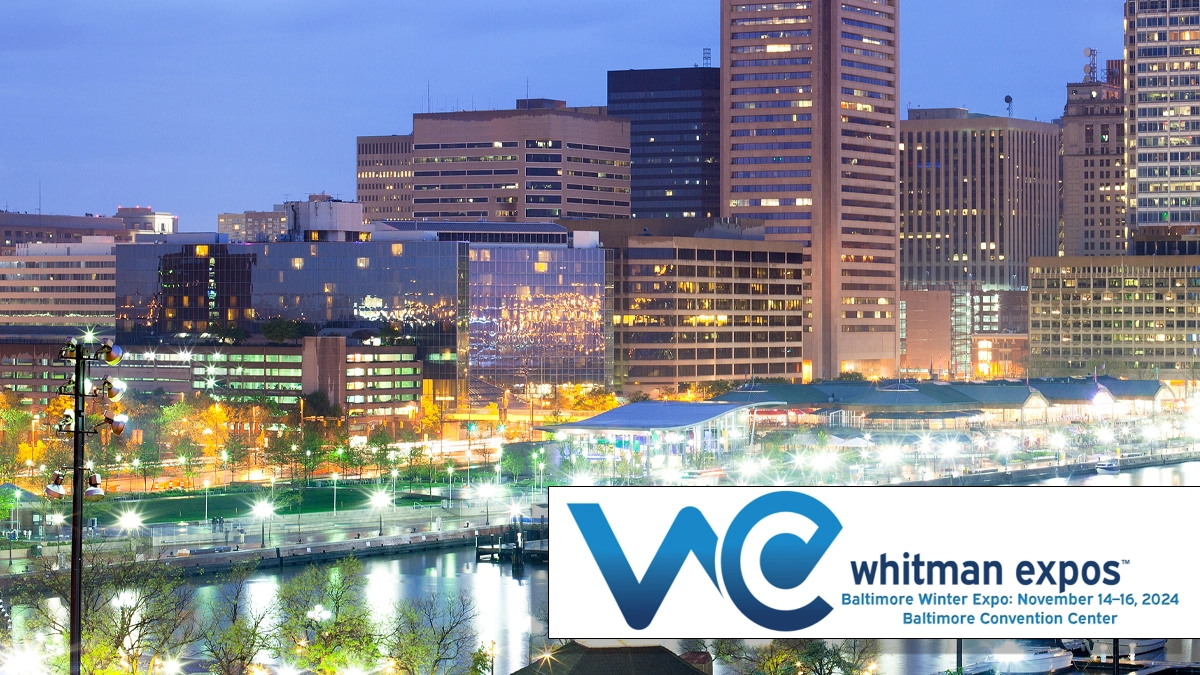 Whitman Expo. Baltimore Skyline. Image: Adobe Stock / Whitman Expo.