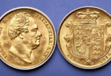 William IV Sovereign. Image: Heritage Auctions/CoinWeek.