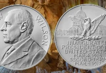 Woodrow Wilson Presidential Silver Medal